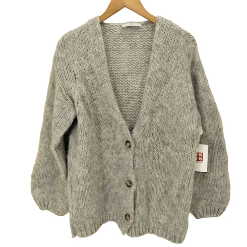 トリコジャンマルク TRICOTS JEAN MARC 23AW モヘア混 アクリル カーディガン メンズ