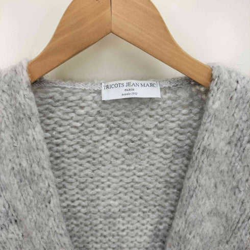 トリコジャンマルク TRICOTS JEAN MARC 23AW モヘア混 アクリル カーディガン メンズ