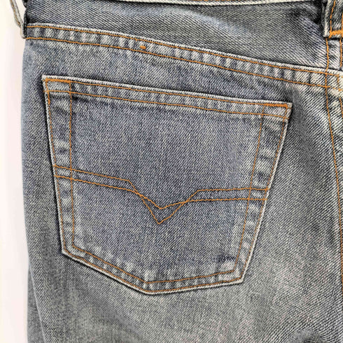 ディーゼル DIESEL ストレートボタンフライデニムパンツ レディース 28
