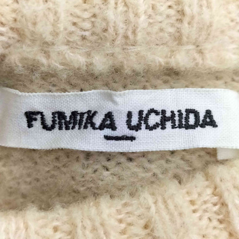 フミカウチダ FUMIKA UCHIDA バックジップ ウールニット レディース JPN:36