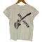 アーペーセー A.P.C. ギタープリントクルーネックTシャツ レディース import:S