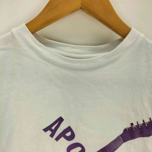 アーペーセー A.P.C. ギタープリントクルーネックTシャツ レディース import:S