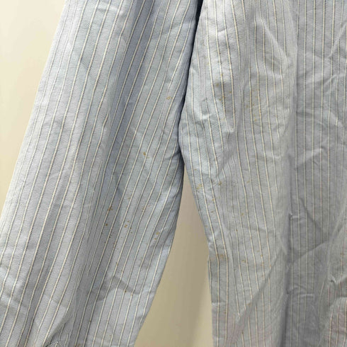 ラルフローレン RALPH LAUREN CLASSIC FIT クラシック fit ポニー 刺繍 B.D オックスフォード ストライプ シャツ 裾マチ付き メンズ XLT TALL