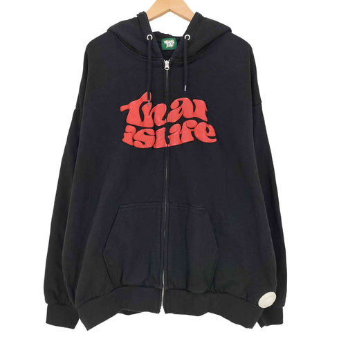 パンクドランカーズ PUNK DRUNKERS That’s life ザッツライフ ジップアップパーカー メンズ JPN:XL