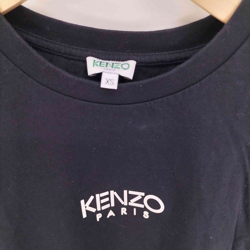 ケンゾー KENZO Alphabet Logo Pure Cotton Casual Short Sleeve アルファベット ロゴ ピュア コットン カジュアル S/S Tシャツ レディース import:XS