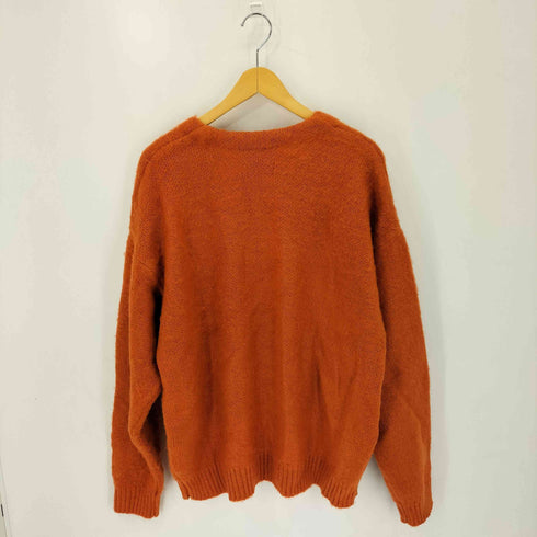 モノマート MONO-MART モヘアライクカラーリングニットオーバールーズカーディガン メンズ import:M