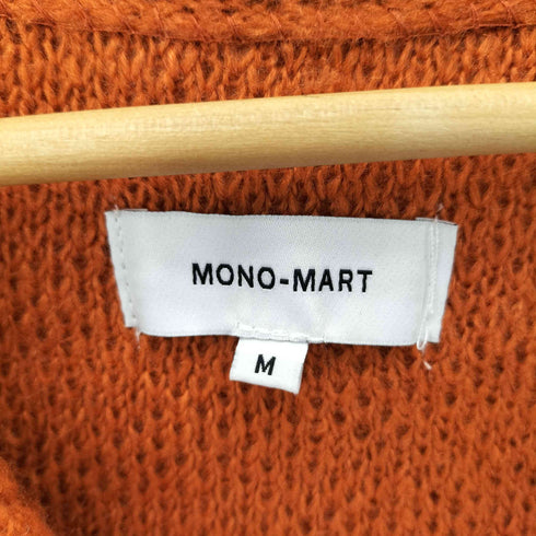 モノマート MONO-MART モヘアライクカラーリングニットオーバールーズカーディガン メンズ import:M