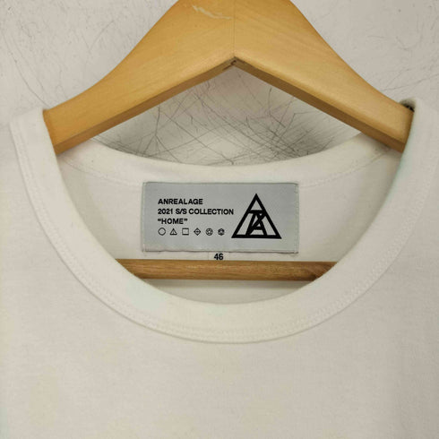 アンリアレイジ ANREALAGE ロゴTシャツ メンズ JPN:46