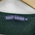 ラルフローレン RALPH LAUREN ポニー 刺繍 カシミヤ ブレンド Vネック プルオーバー ニット セーター レディース import:M
