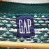 ギャップ Gap 90S OLD デカタグ ノルディック柄 総柄 メタルボタン ローゲージ ニット カーディガン メンズ import:M