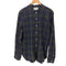 MARU SO SONTAKU ブラックウォッチ ノーカラー長袖シャツ メンズ JPN:XL