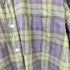 MARU SO SONTAKU ブラックウォッチ ノーカラー長袖シャツ メンズ JPN:XL
