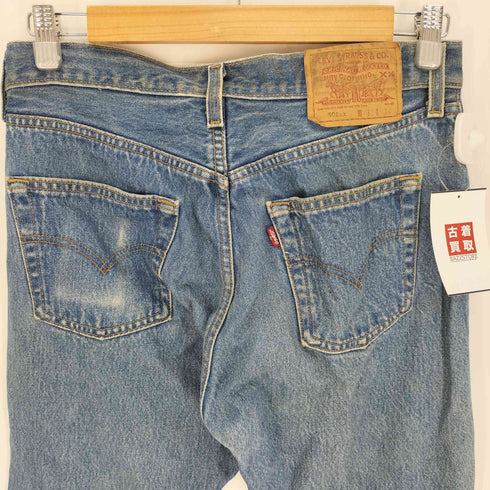 リーバイス Levis 00S メキシコ製 501XX ボタン裏刻印647 紙パッチ 5ポケット ボタンフライ ストレート デニム パンツ 2000年製 メンズ W31 L34