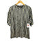 カンビオ CAMBIO ストライプベロアTシャツ メンズ JPN:M