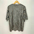 カンビオ CAMBIO ストライプベロアTシャツ メンズ JPN:M
