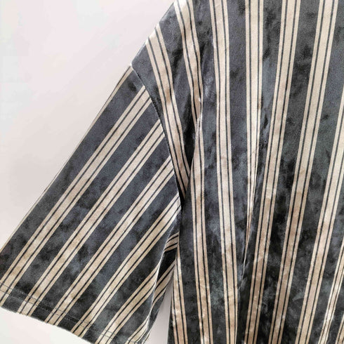 カンビオ CAMBIO ストライプベロアTシャツ メンズ JPN:M