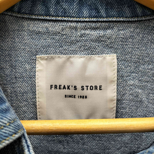 フリークスストア FREAKS STORE 24AW ビッグ デニム ジャケット レディース FREE