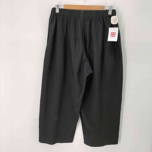 オムプリッセイッセイミヤケ HOMME PLISSE ISSEY MIYAKE 21SS クロップド ワイドプリーツパンツ メンズ 2