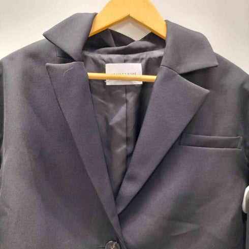 アダムエロペ Adam et Rope 24SS サステナブル ワイド スリーブ ショート ジャケット レディース FREE
