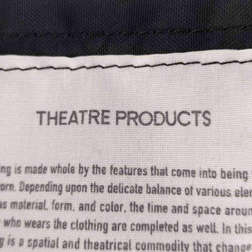 シアタープロダクツ THEATRE PRODUCTS NYLON FRILL 2WAY BAG THAMES-L- ナイロンフリル2wayバッグ テムズ M NAVYテープ レディース