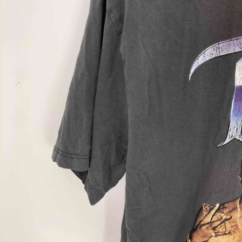 ベルシュカ BERSHKA アーティストプリントクルーネックTシャツ メンズ XS