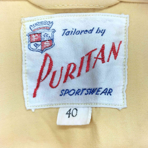 ピューリタン PURITAN 50S開襟シャツ メンズ US:40