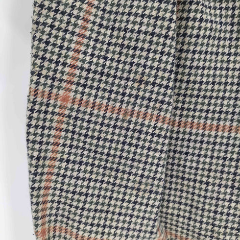 ジエダ Jieda 18AW REMAKE HOUNDS TOOTH TUCK SLACKS リメイク ハウンド トゥース タック スラックス パンツ メンズ JPN:2