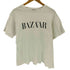 Harper's BAZAAR プリントクルーネックTシャツ レディース FREE