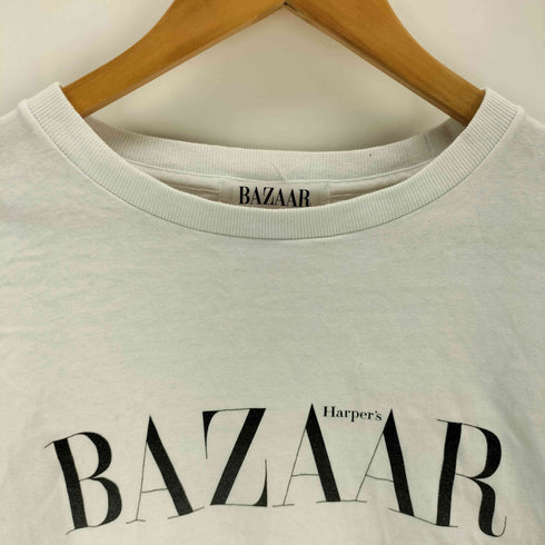 Harper's BAZAAR プリントクルーネックTシャツ レディース FREE