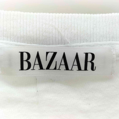 Harper's BAZAAR プリントクルーネックTシャツ レディース FREE