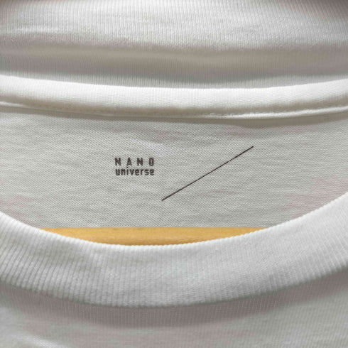 ナノユニバース NANO universe 25SS ジャケT(R) クルーネック 半袖 Tシャツ メンズ JPN:L