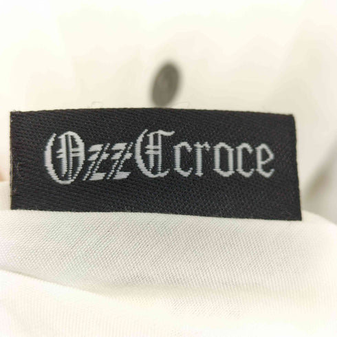 OZZ CROCE 00s Y2K archive 刺繍 チェーンデザイン 長袖シャツ レディース