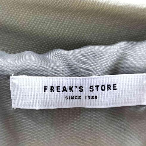 フリークスストア FREAKS STORE 25SS スタンドカラー フライヨーク ブルゾン ジャケット レディース FREE