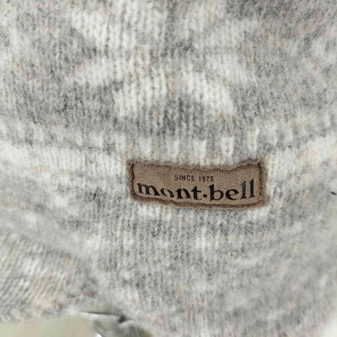 モンベル mont bell ウール ジャカード イヤーウォーマーキャップ メンズ M