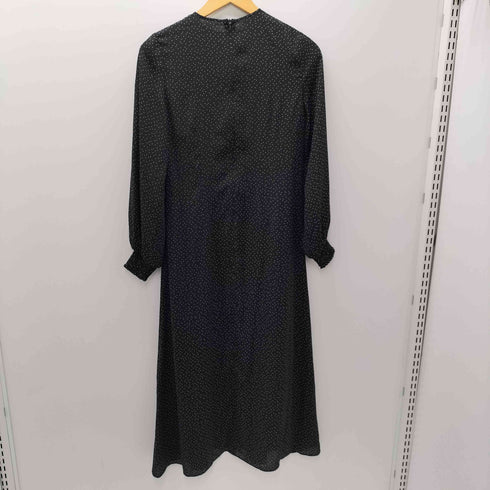 ミラオーウェン Mila Owen 25AW パフスリーブ ジョーゼット ドット ナロー ワンピース レディース JPN:0