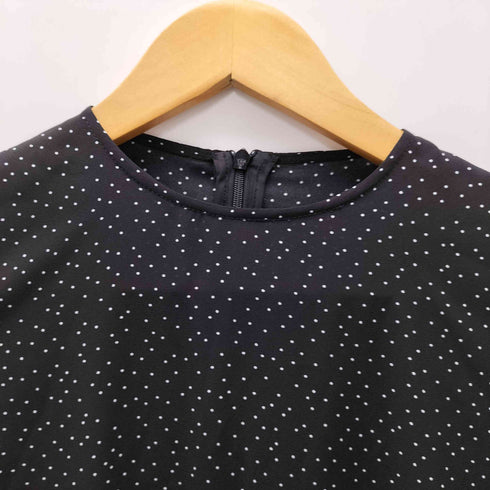 ミラオーウェン Mila Owen 25AW パフスリーブ ジョーゼット ドット ナロー ワンピース レディース JPN:0