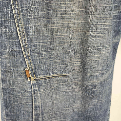 ファットファーム PHAT FARM 刺繍デニムバギーパンツ メンズ W38 L33