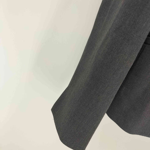 ユナイテッドアローズグリーンレーベルリラクシング UNITED ARROWS green label relaxing 24SS ダブルクロス ノーラペル ジャケット ウォッシャブル ストレッチ 防シワ― レディース JPN:40