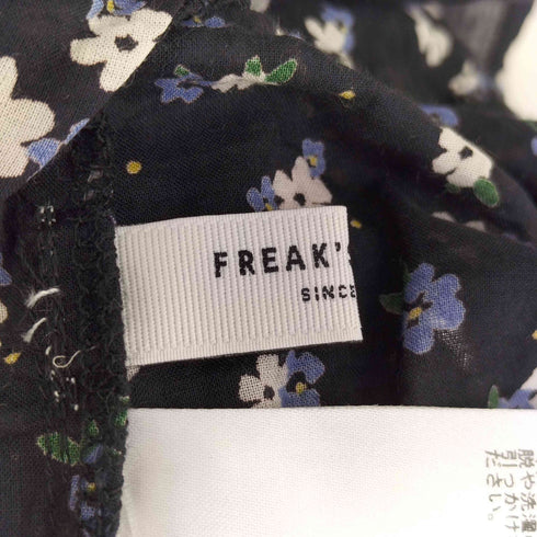フリークスストア FREAKS STORE フリルノースリーブブラウス レディース FREE