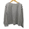 オーラリー AURALEE 21AW 別注 EXCLUSIVE BASQUE SHIRT WIDE バスク シャツ ワイド ボーダー ボートネック カットソー レディース JPN:1