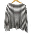 オーラリー AURALEE 21AW 別注 EXCLUSIVE BASQUE SHIRT WIDE バスク シャツ ワイド ボーダー ボートネック カットソー レディース JPN:1