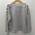 オーラリー AURALEE 21AW 別注 EXCLUSIVE BASQUE SHIRT WIDE バスク シャツ ワイド ボーダー ボートネック カットソー レディース JPN:1