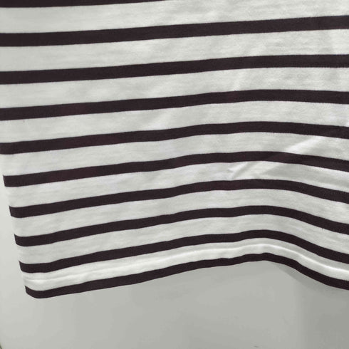 オーラリー AURALEE 21AW 別注 EXCLUSIVE BASQUE SHIRT WIDE バスク シャツ ワイド ボーダー ボートネック カットソー レディース JPN:1