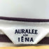 オーラリー AURALEE 21AW 別注 EXCLUSIVE BASQUE SHIRT WIDE バスク シャツ ワイド ボーダー ボートネック カットソー レディース JPN:1