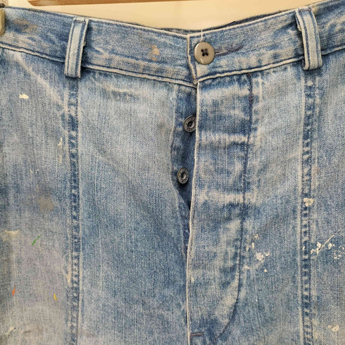 ポロラルフローレン POLO RALPH LAUREN ペイント デニムバギーパンツ メンズ 30/30