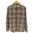 ジェイクルー J.CREW チェック柄 ポケット コットン L/S シャツ メンズ import:XS