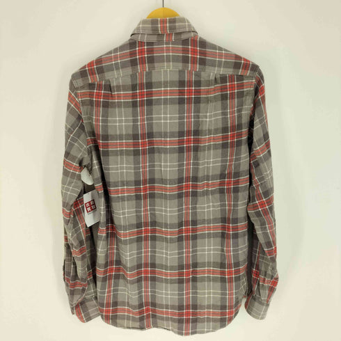 ジェイクルー J.CREW チェック柄 ポケット コットン L/S シャツ メンズ import:XS