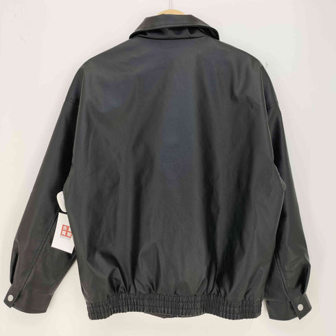 フェイクレザー ブルゾンジャケット メンズ JPN:S