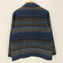 ヴァンヒューゼン VAN HEUSEN 90S 白タグ フェアアイル 丸襟 シャツジャケット レディース import:S