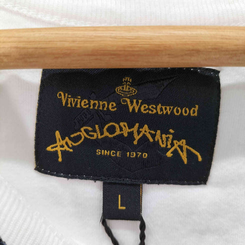 ヴィヴィアンウエストウッド アングロマニア Vivienne Westwood ANGLOMANIA エンブロイダリーオーブTシャツ レディース import:M